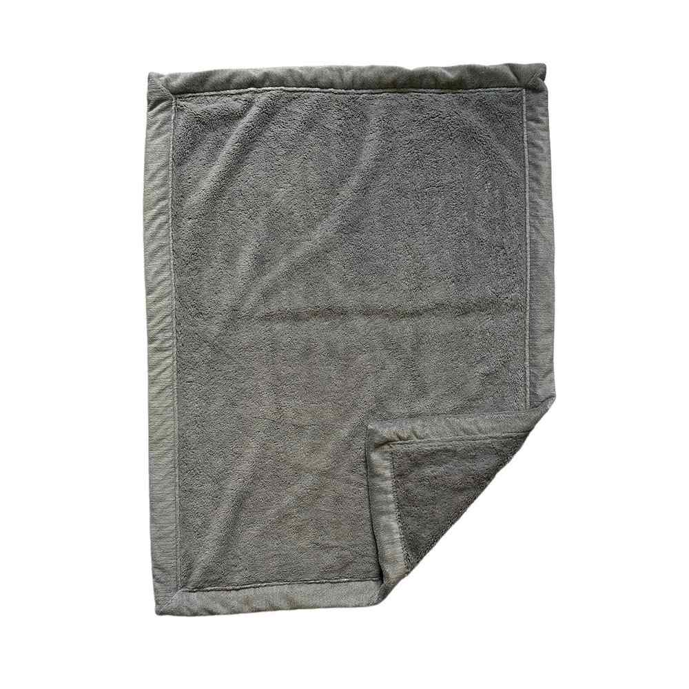 Saranoni Lush Soft Gray Kids Baby Receiving Lovey Security Blanket